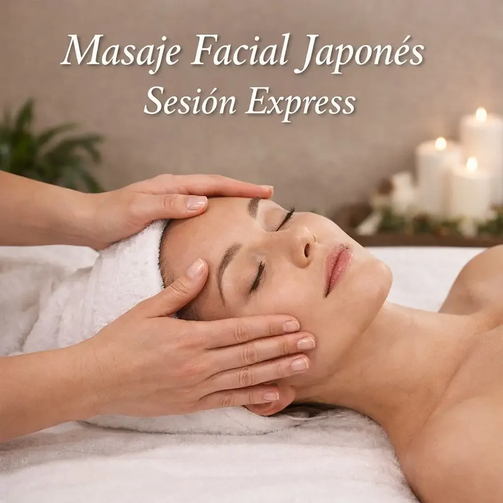 Masaje Facial Japonés — Sesión Express