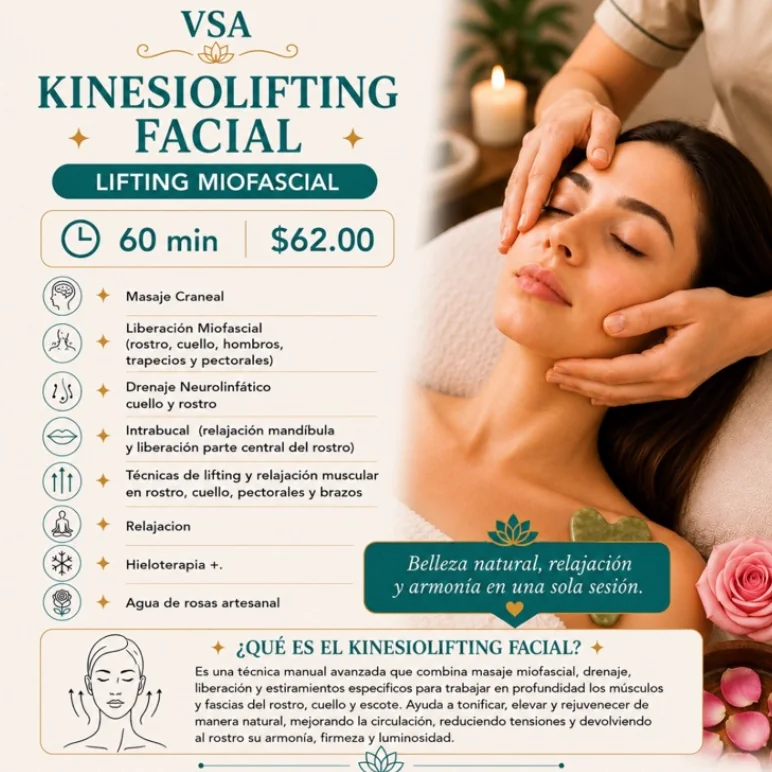 Kinesiolifting Facial — Lifting Miofascial