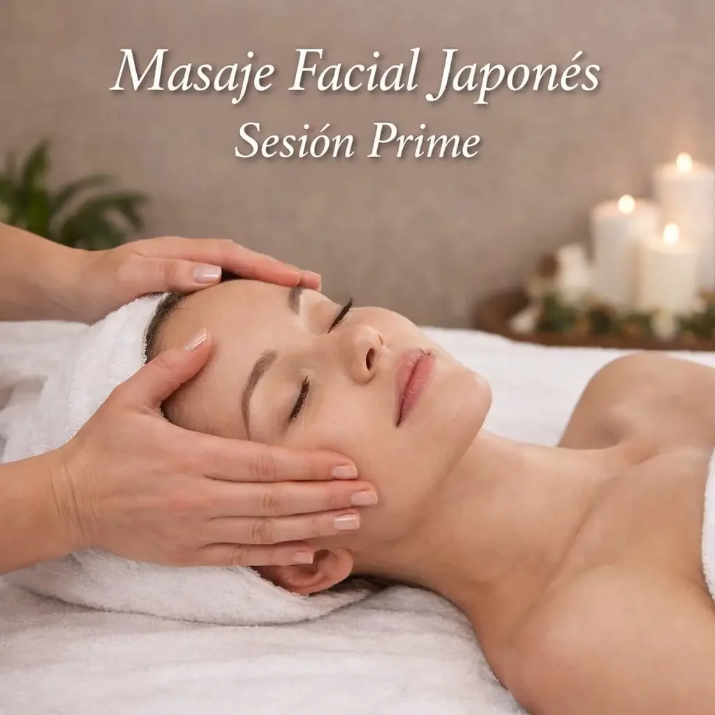 Masaje Facial Japonés - Sesión Prime